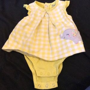 0-3 month onzie dress